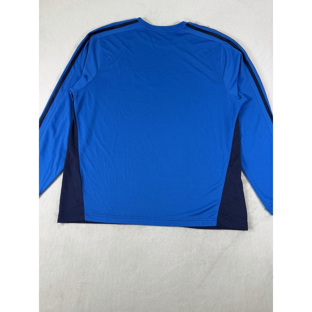 Adidas Dallas Mavericks NBA Long Sleeve Performance Shirt XL Blue Basketball - Picture 11 of 16